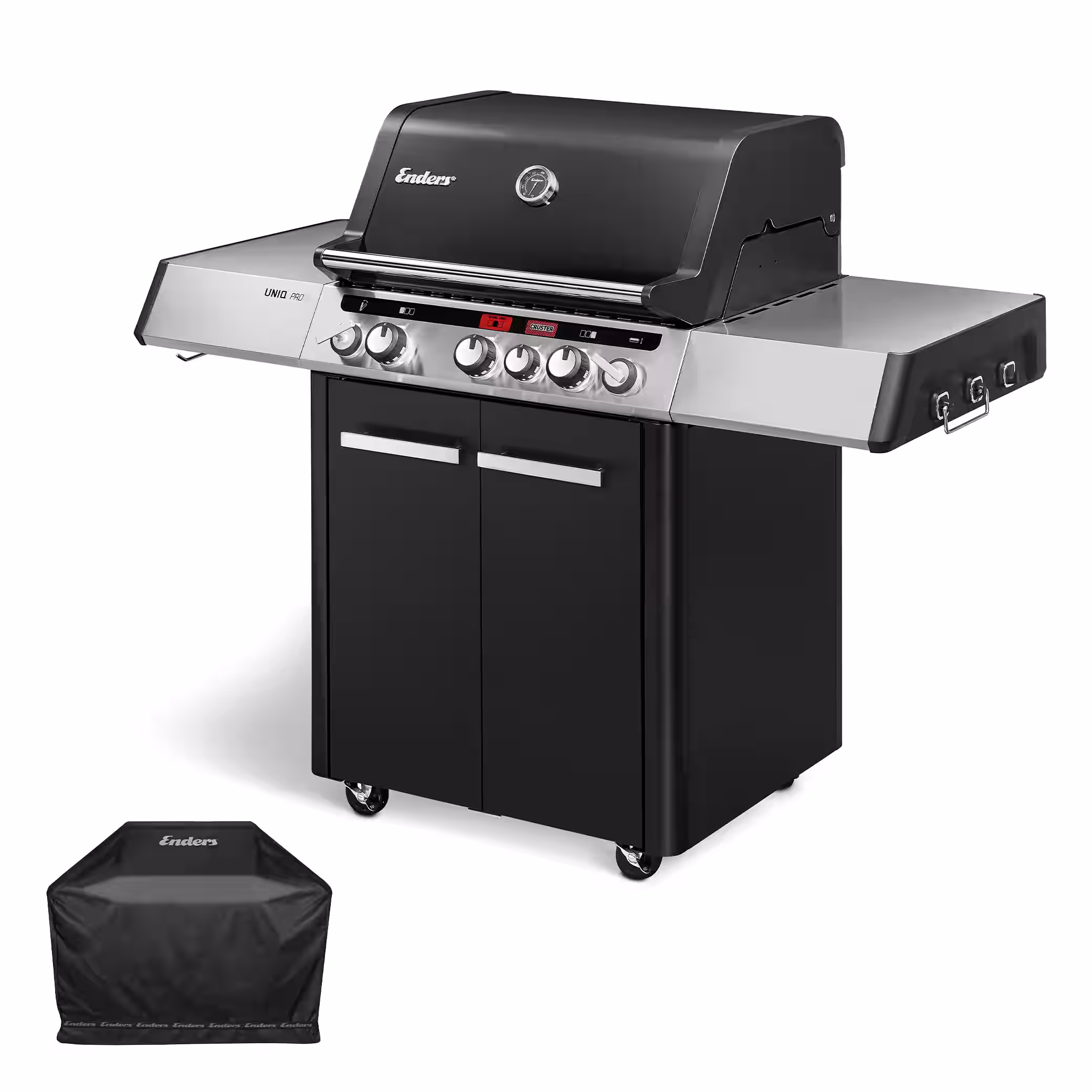 Gasgrill Uniq Pro 3 I Cruster inkl. Wetterschutzhülle
