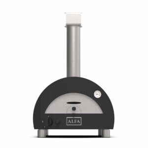 Alfa Forni Gas-Pizzaofen Moderno Portable | Schiefergrau