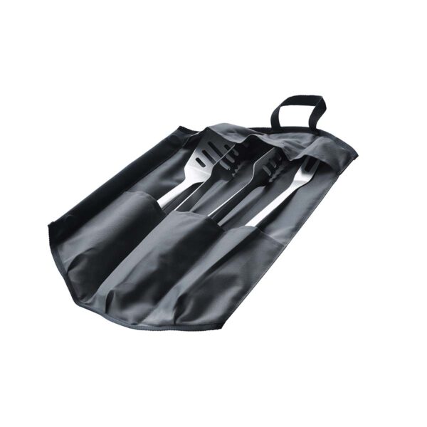 Enders Premium Grillbesteck 3er Set aus Edelstahl inkl. Tasche