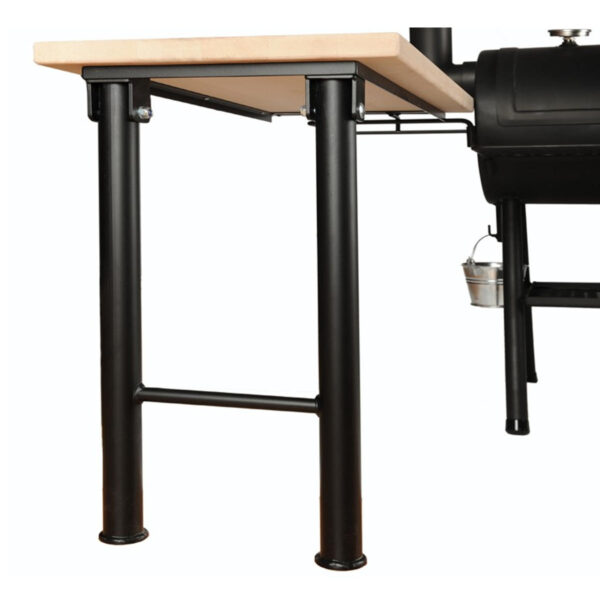 Joe's Barbeque Seitentisch mit massiver Holzplatte | klein für Texas Classic