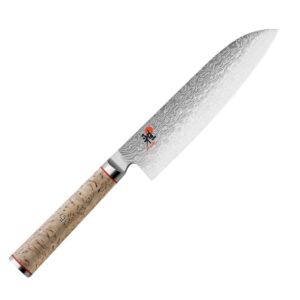 MIYABI Santokumesser | 18 cm | Braun