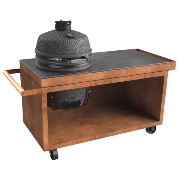 OFYR Kamado Table Corten 150 PRO+ Corten Keramik Dunkelgrau