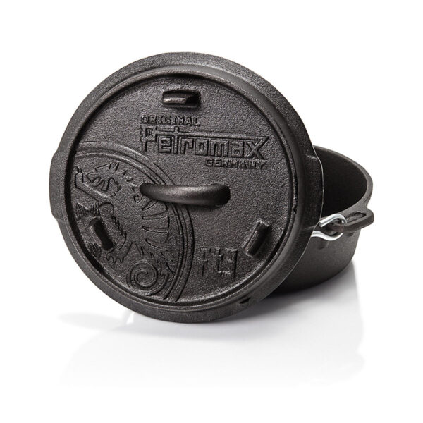 Petromax Feuertopf ft3-t Dutch Oven mit planem Boden