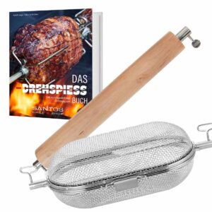 SANTOS Drehspießzubehör Set Geschenkset | 3-teilig