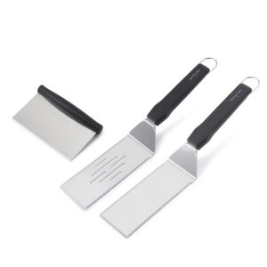 SANTOS Grillspachtel Plancha-Set | 3-teilig