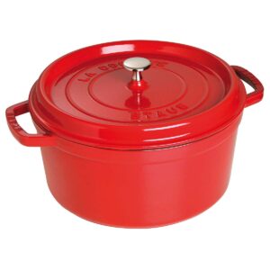 STAUB Cocotte | 28 cm | Kirsch-Rot | Gusseisen