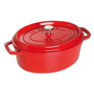 STAUB Cocotte | 29 cm | Kirsch-Rot | Gusseisen