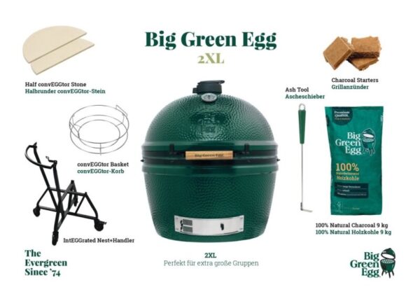 BIG GREEN EGG 2XL Starterset