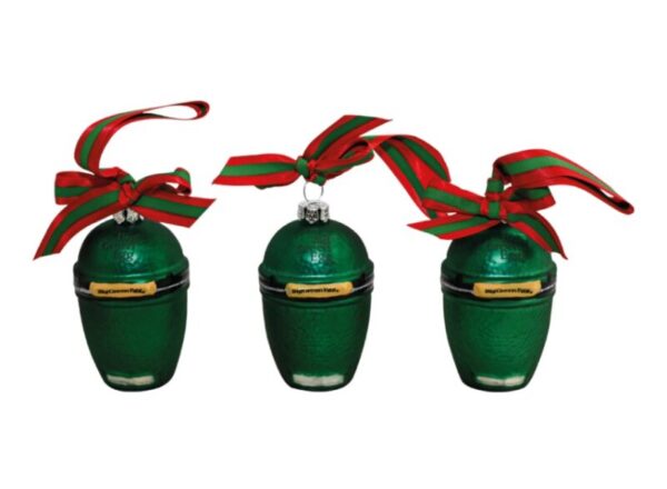 BIG GREEN EGG Christbaumkugel Trio Mini Egg