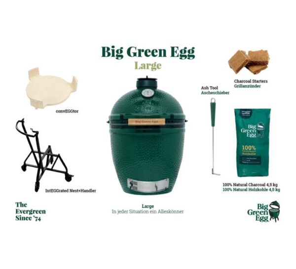 BIG GREEN EGG L Starterset