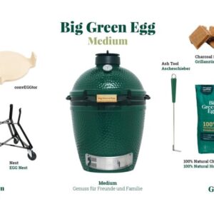 BIG GREEN EGG M Starterset