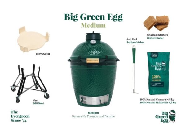 BIG GREEN EGG M Starterset