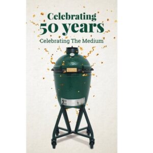 BIG GREEN EGG Medium Starterset 50 Jahre Jubiläumset