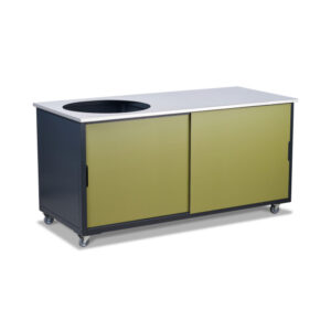 BIG4SPACE Tisch 180 Oliv Andere 22" mit Schanier"