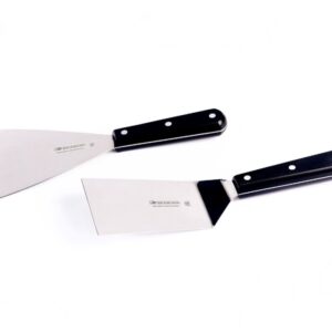 BRABURA Spatula Kit - 2 Spachtel aus Edelstahl