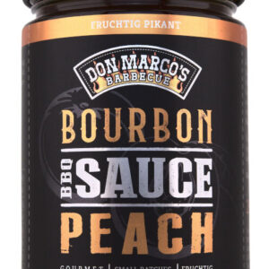 DON MARCO Bourbon Peach BBQ Sauce