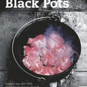 Fire & Food Bookazine Black Pots