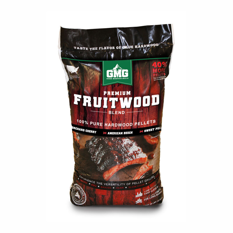 GMG BBQ PELLETS FRUITWOOD 12.7kg