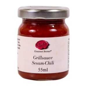 GOURMET BERNER Grillsauce Sesam Chili 55ml Glas