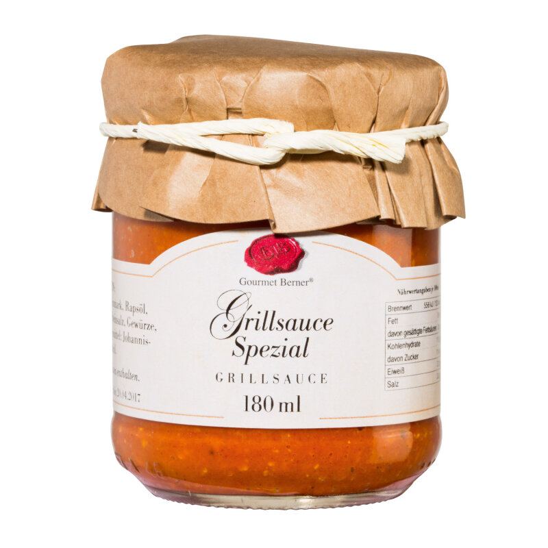 GOURMET BERNER Grillsauce Spezial 180 ml
