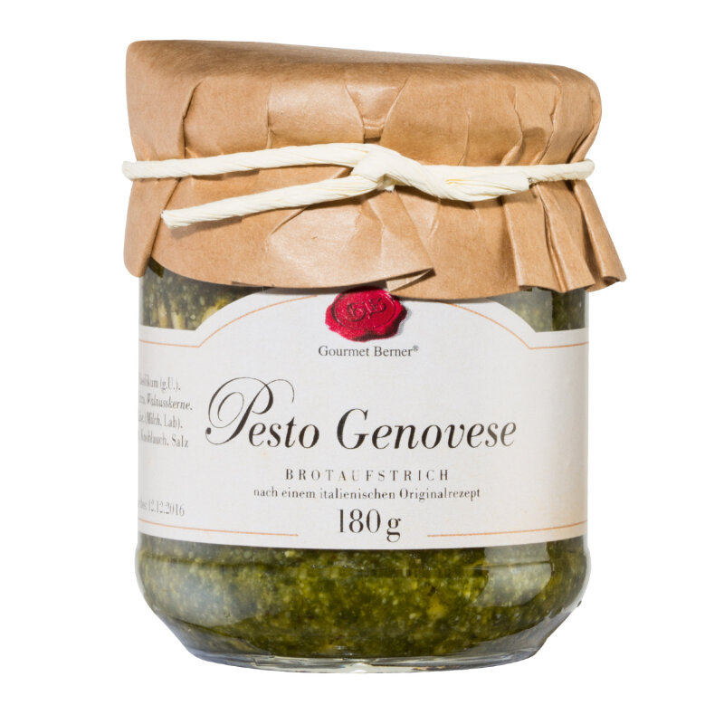 GOURMET BERNER Pesto Genovese 180g Glas