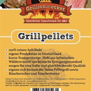 GRILLSCHMECKER Apfel Pellets 1