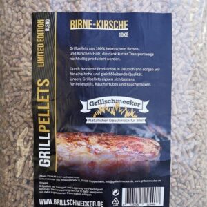 GRILLSCHMECKER Sonderedition Birne-Kirsche 10kg