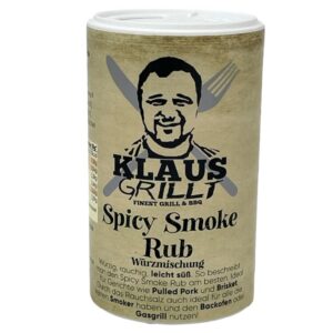 KLAUS GRILLT Spicy Smoke Rub 100 g Streuer