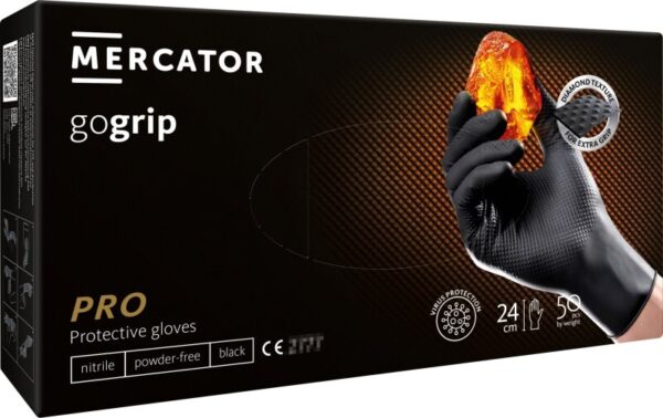 MERCATOR GoGrip Schwarz Größe L