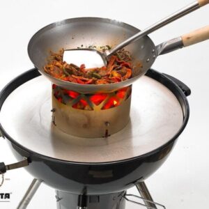 MOESTA BBQ WOK N BBQ Komplettpaket - für Kugelgrill (47cm) …