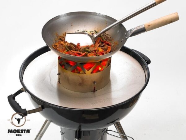 MOESTA BBQ WOK N BBQ Komplettpaket - für Kugelgrill (47cm) …