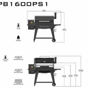 PITBOSS Pro Serie 1600 Wi-Fi