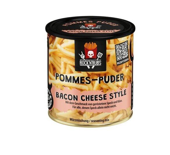 ROCK N RUBS - Pommes Puder - Bacon Cheese - 150g Dose