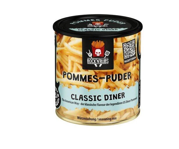 ROCK N RUBS - Pommes Puder - Classic Diner - 150g Dose