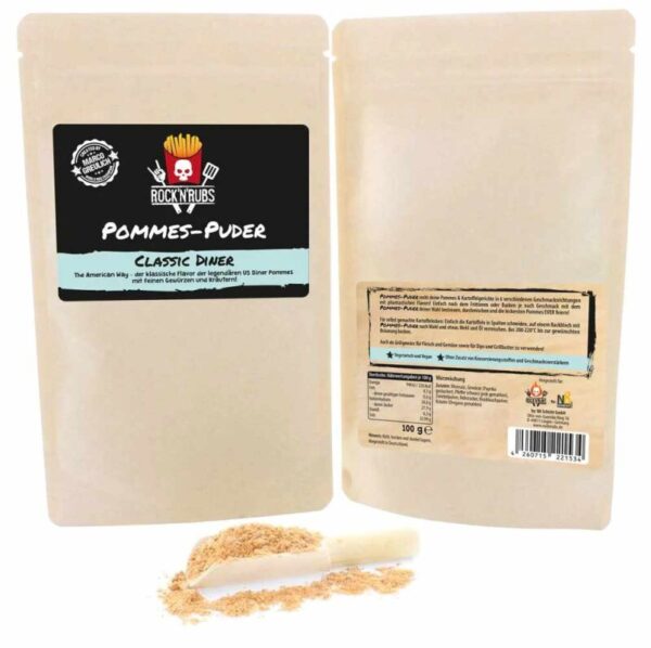 ROCK N RUBS Pommes-Puder - Classic Diner