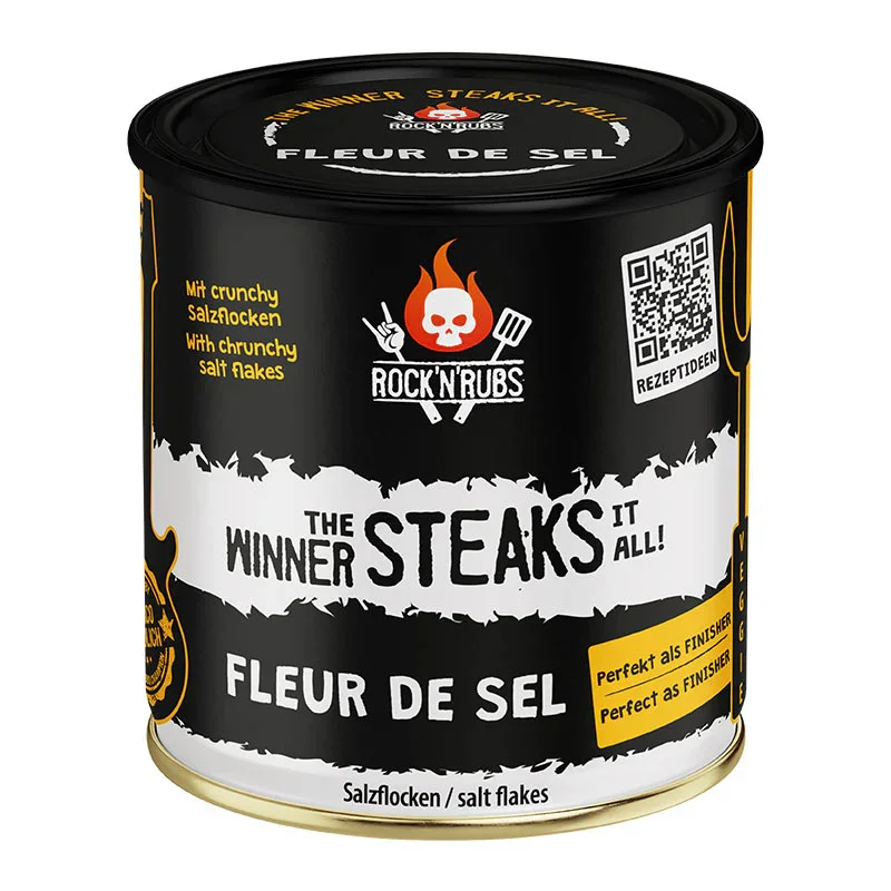 ROCK N´RUBS The winner steaks it all - Fleur de Sel 140g