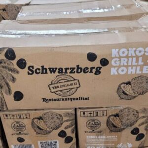 SCHWARZBERG Kokos Grillkohle 10 kg