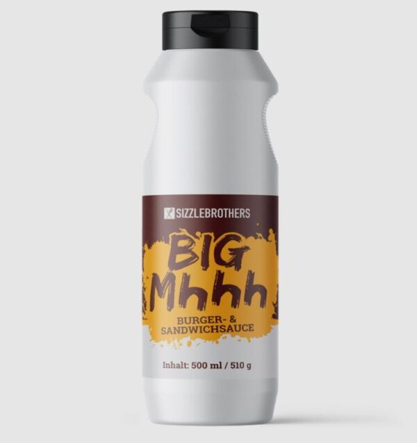 SIZZLEBROTHERS Big Mhhh - Burger & Sandwichsauce 500 ml