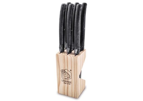 STYLE DE VIE Steakmesser Set Stonewash