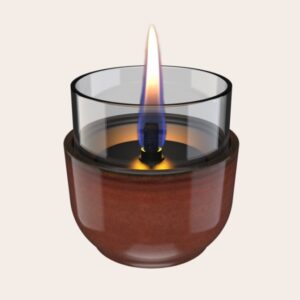 TENDERFLAME Violet 8 Reactive Glaze Amber