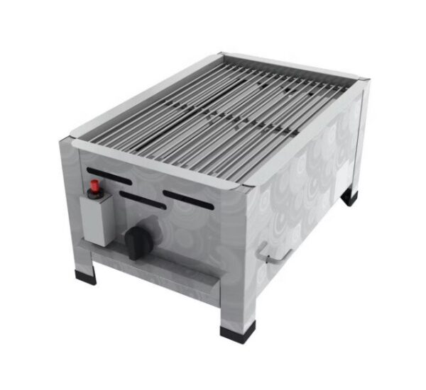 TGO Gastrobräter PROFI 1 mit Grillrostset für Rostbetrieb