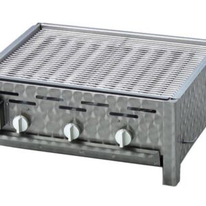 TGO Gastrobräter PROFI 3 mit Grillrostset für Rostbetrieb