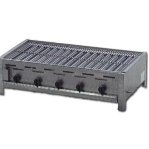 TGO Gastrobräter PROFI 5 mit Grillrostset für Rostbetrieb