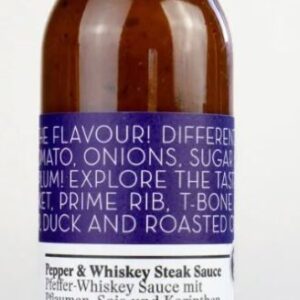 WILDFIRE Pepper Whisky Steak Sauce 240ml