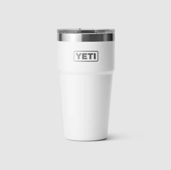 YETI Rambler 20 oz Stapelbarer Becher MS (591 ml) White