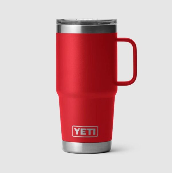 YETI Rambler 20 oz Travel Mug Rescue Red (591 ml)