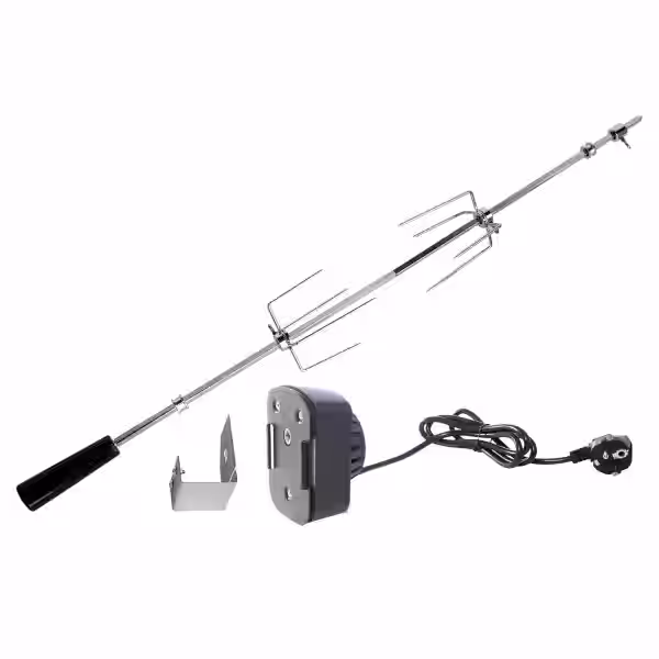 ALLGRILL Grillspieß mit Motor 230V - L: 83cm - f. FESTIVAL