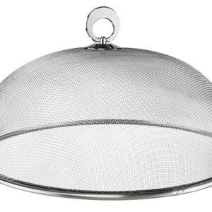 Abdeckhaube Edelstahl - 30cm Durchmesser - Ideal für den Grill