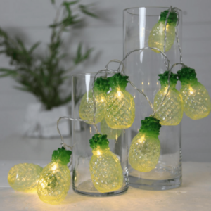 LED Lichterkette "Ananas" - 10 warmweiße LED - L: 1