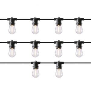 LED Solar Lichterkette CIRCUS - 10x E27 LED - 4 Leuchtfunktionen - ...